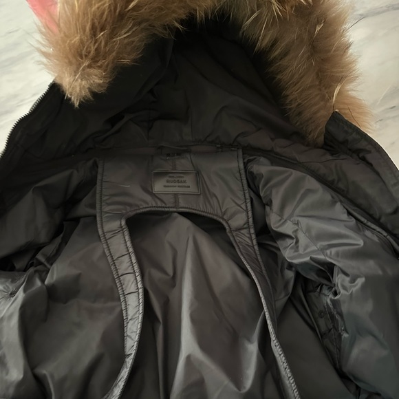 Kids Rudsak down bomber (black) size 7/8. - Picture 2 of 4